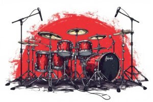 Image of Musical Instrument – Artistic Drawing – Item: 39416
