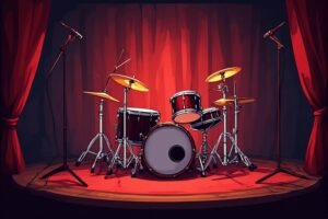 Image of Musical Instrument – Artistic Drawing – Item: