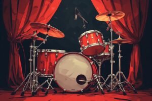 Image of Musical Instrument – Artistic Drawing – Item: 33506