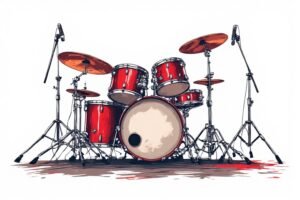 Image of Musical Instrument – Artistic Drawing – Item: 39409