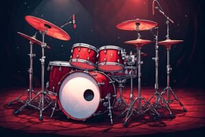 Image of Musical Instrument – Artistic Drawing – Item: 33497