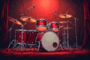 Image of Musical Instrument – Artistic Drawing – Item: 33495