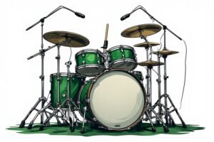 Image of Musical Instrument – Artistic Drawing – Item: