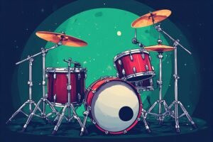 Image of Musical Instrument – Artistic Drawing – Item: 33706