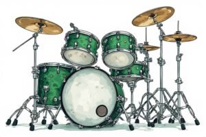 Image of Musical Instrument – Artistic Drawing – Item: 39396