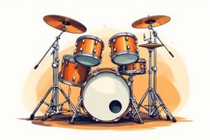 Image of Musical Instrument – Artistic Drawing – Item: 39387