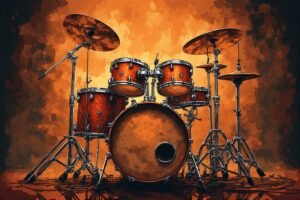 Image of Musical Instrument – Artistic Drawing – Item: 33687