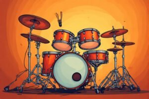 Image of Musical Instrument – Artistic Drawing – Item: 33685