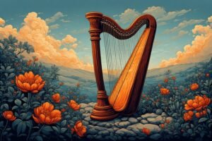 Image of Musical Instrument – Artistic Drawing – Item: 33901