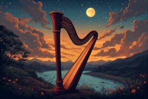 Image of Musical Instrument – Artistic Drawing – Item: 33894