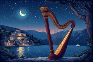 Image of Musical Instrument – Artistic Drawing – Item: 33890