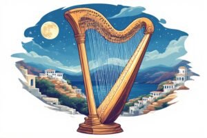 Image of Musical Instrument – Artistic Drawing – Item: 39378