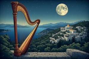 Image of Musical Instrument – Artistic Drawing – Item: