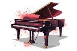 Image of Musical Instrument – Artistic Drawing – Item: 39373