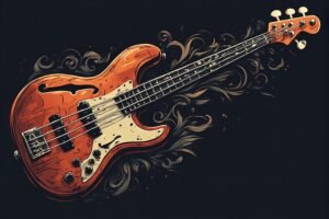Image of Musical Instrument – Artistic Drawing – Item: 35612