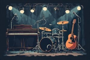 Image of Musical Instrument – Artistic Drawing – Item: 38672