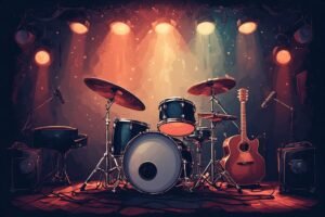 Image of Musical Instrument – Artistic Drawing – Item: 38669