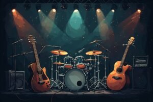 Image of Musical Instrument – Artistic Drawing – Item: 38661