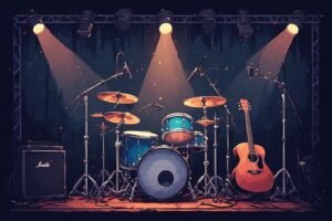 Image of Musical Instrument – Artistic Drawing – Item: 38660