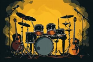 Image of Musical Instrument – Artistic Drawing – Item: 38645