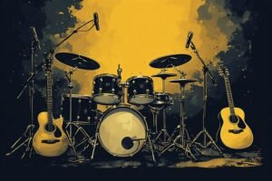 Image of Musical Instrument – Artistic Drawing – Item: 38641