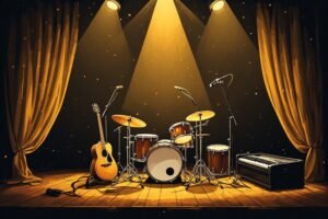 Image of Musical Instrument – Artistic Drawing – Item: 38717