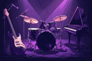 Image of Musical Instrument – Artistic Drawing – Item: 38714