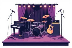Image of Musical Instrument – Artistic Drawing – Item: 39364