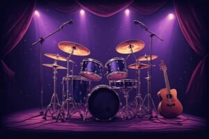 Image of Musical Instrument – Artistic Drawing – Item: 38709