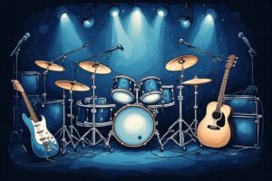 Image of Musical Instrument – Artistic Drawing – Item: 38705