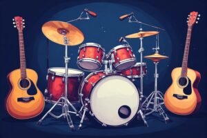 Image of Musical Instrument – Artistic Drawing – Item: 38695