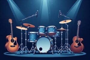 Image of Musical Instrument – Artistic Drawing – Item: 38694