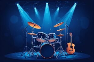 Image of Musical Instrument – Artistic Drawing – Item: 38693