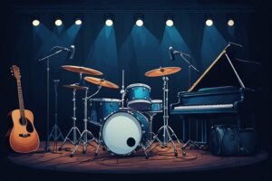 Image of Musical Instrument – Artistic Drawing – Item: 38692