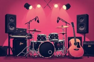 Image of Musical Instrument – Artistic Drawing – Item: 38793
