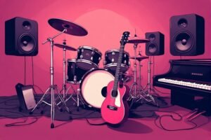 Image of Musical Instrument – Artistic Drawing – Item: 38791