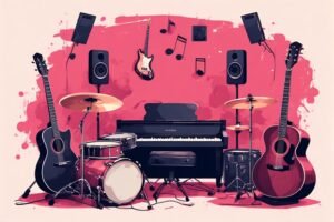 Image of Musical Instrument – Artistic Drawing – Item: 39360