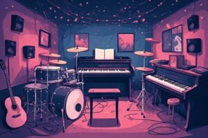 Image of Musical Instrument – Artistic Drawing – Item: 38773