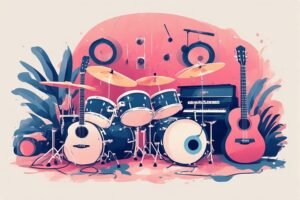 Image of Musical Instrument – Artistic Drawing – Item: 39357