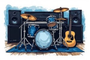 Image of Musical Instrument – Artistic Drawing – Item: 39356
