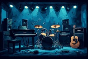 Image of Musical Instrument – Artistic Drawing – Item: 38762