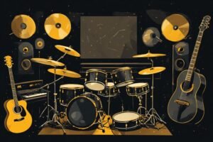Image of Musical Instrument – Artistic Drawing – Item: 38759