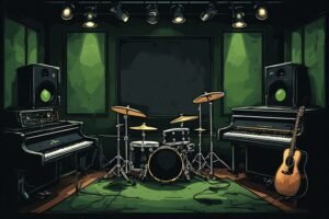 Image of Musical Instrument – Artistic Drawing – Item: 38751
