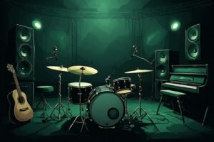 Image of Musical Instrument – Artistic Drawing – Item: 38747