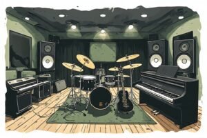 Image of Musical Instrument – Artistic Drawing – Item: 39351