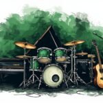 Image of Musical Instrument – Artistic Drawing – Item: 39349