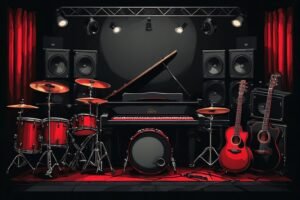 Image of Musical Instrument – Artistic Drawing – Item: 38738