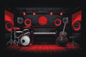 Image of Musical Instrument – Artistic Drawing – Item: 38736