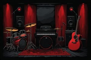 Image of Musical Instrument – Artistic Drawing – Item: 38731