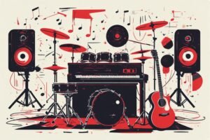 Image of Musical Instrument – Artistic Drawing – Item: 39346